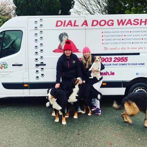 Stephanie and Claire Hevey | Dial a Dog Wash Meath and Cavan